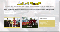 Desktop Screenshot of hallo-taxi-eisenstadt.at